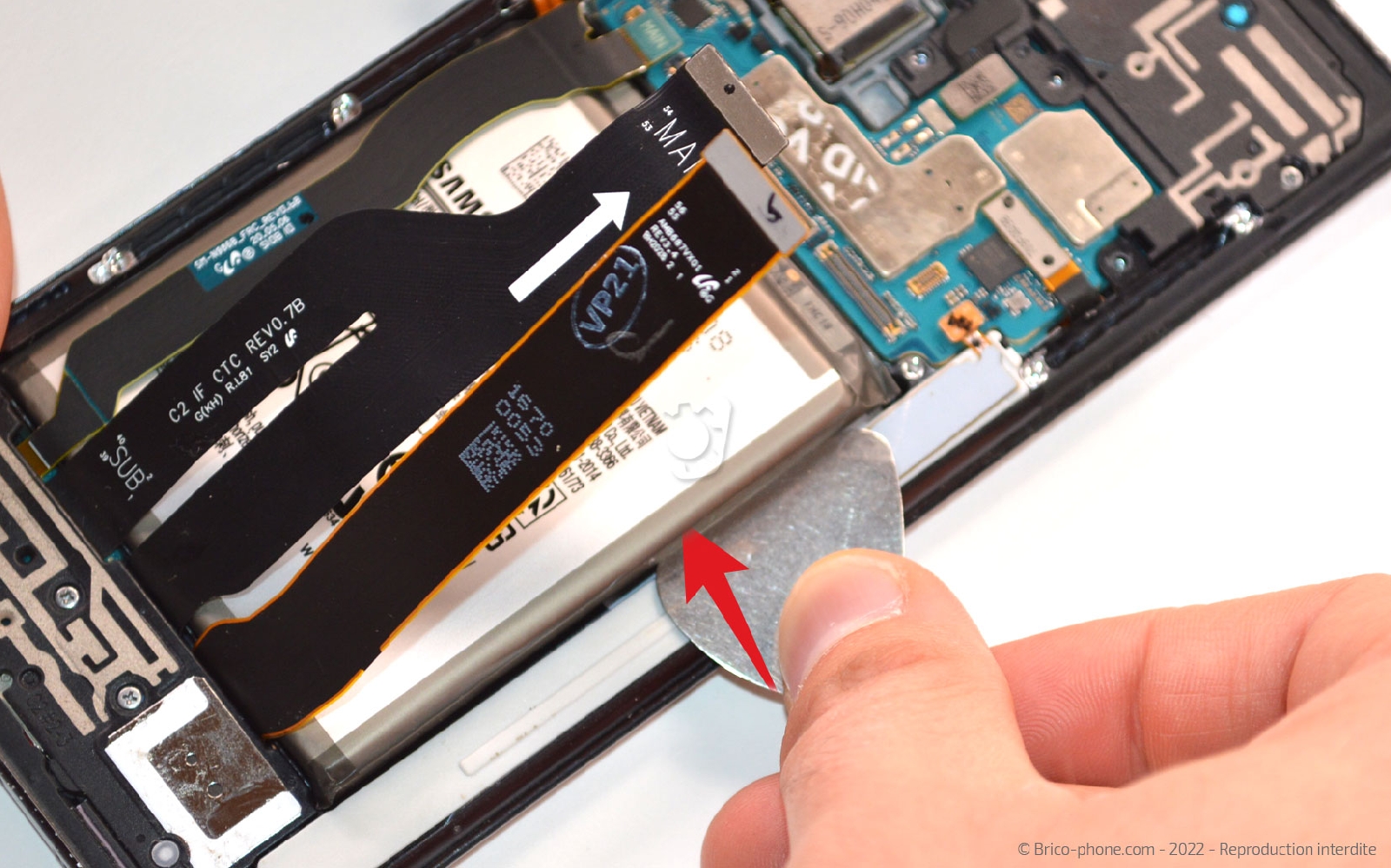 Comment changer la batterie sur Galaxy Note 20 Ultra 5G photo 1