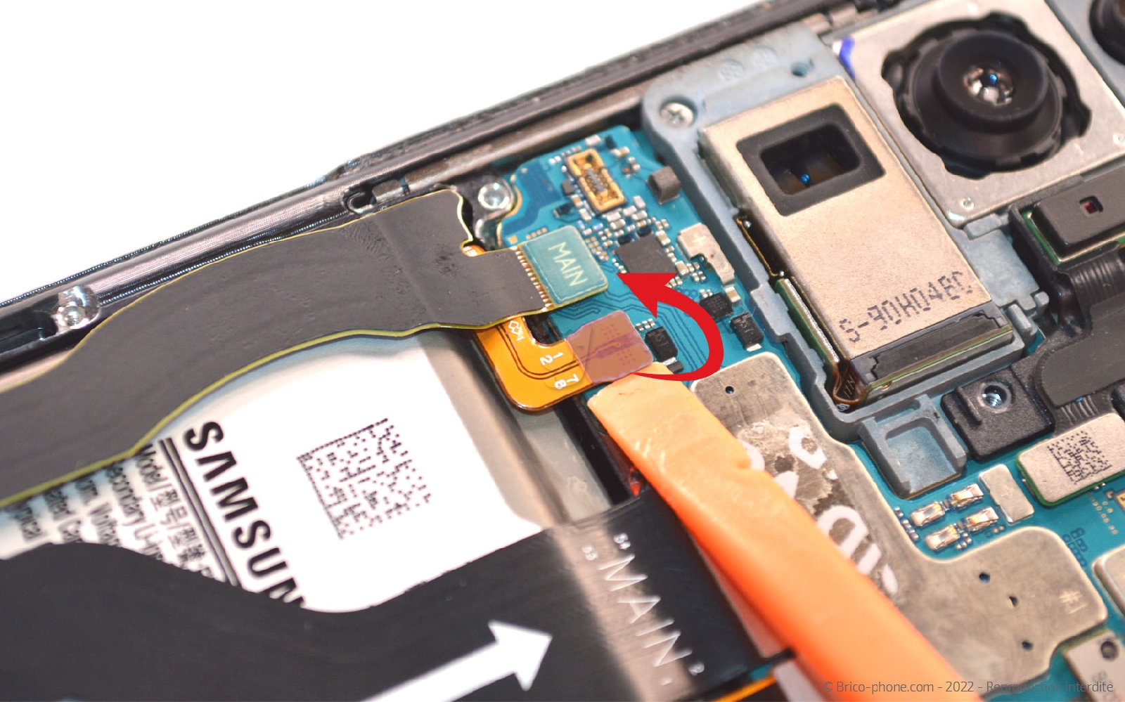 Comment changer la batterie sur Galaxy Note 20 Ultra 5G photo 1