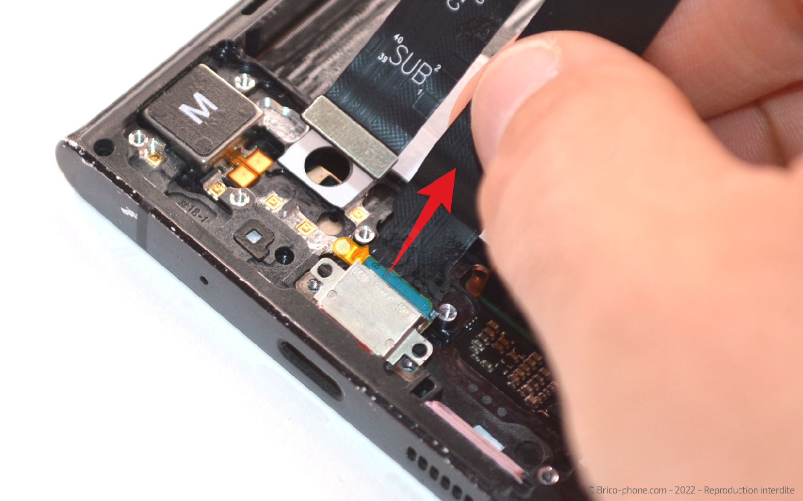 Comment remplacer l'écran complet sur Galaxy Note 20 Ultra 5G photo 3