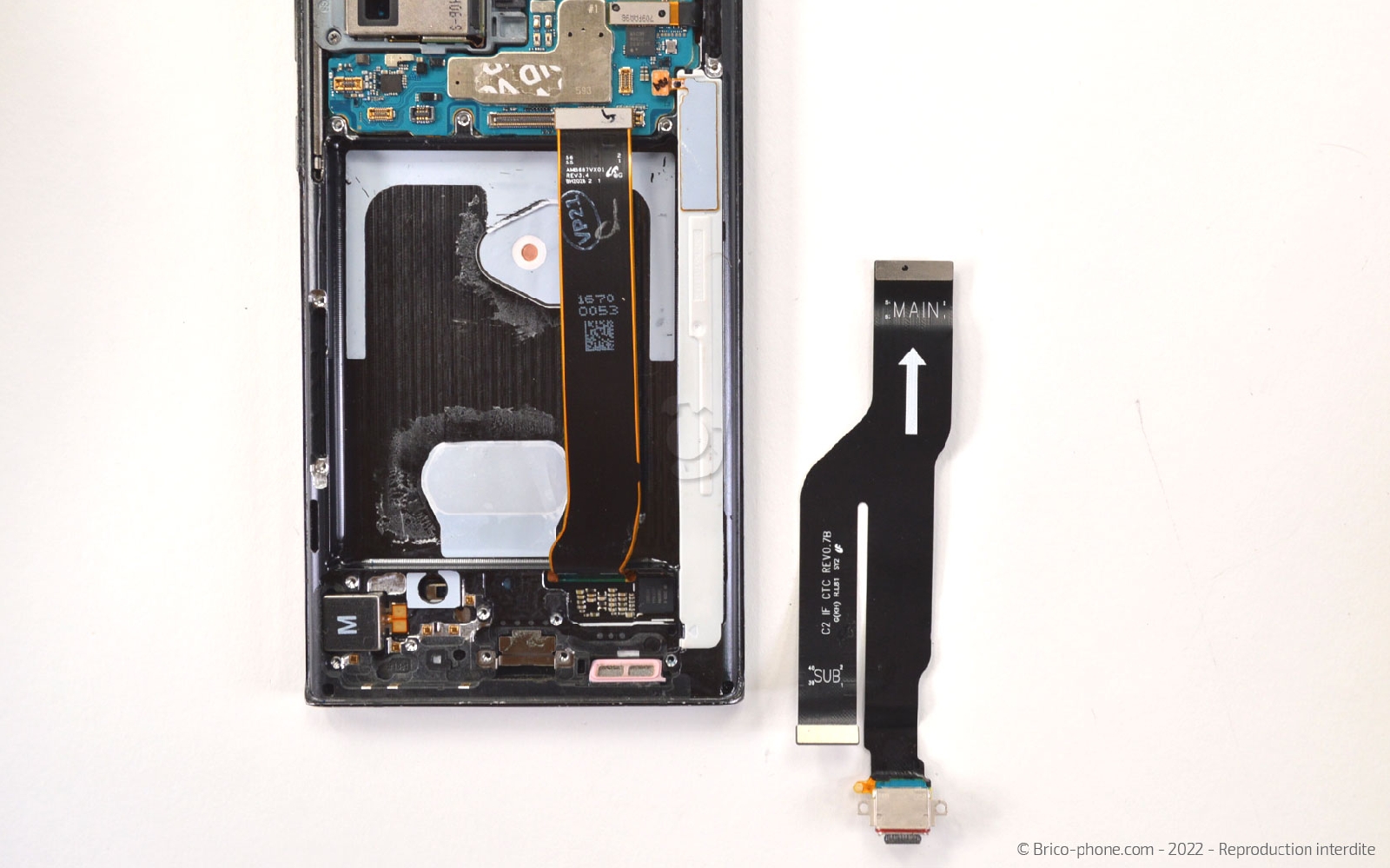 Comment remplacer l'écran complet sur Galaxy Note 20 Ultra 5G photo 4