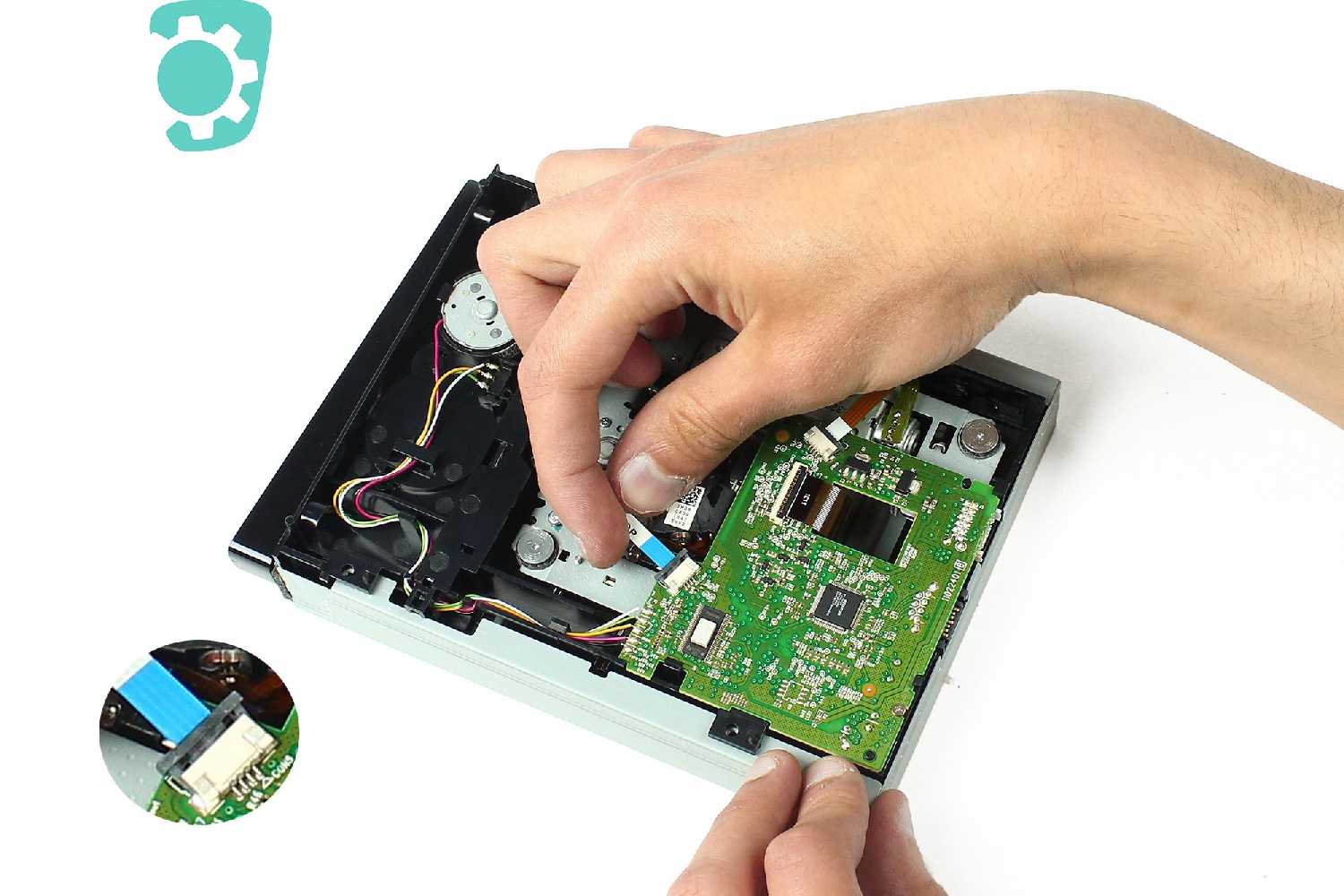 Bloc optique sur Xbox 360 Slim photo 3