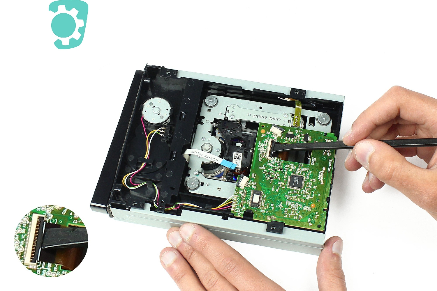 Bloc optique sur Xbox 360 Slim photo 1