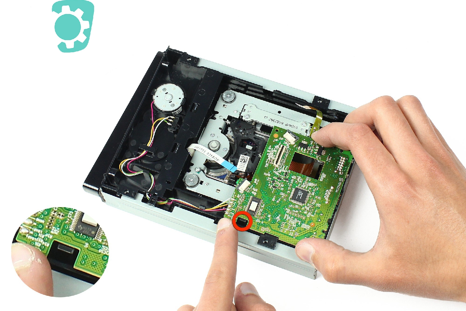 Bloc optique sur Xbox 360 Slim photo 1