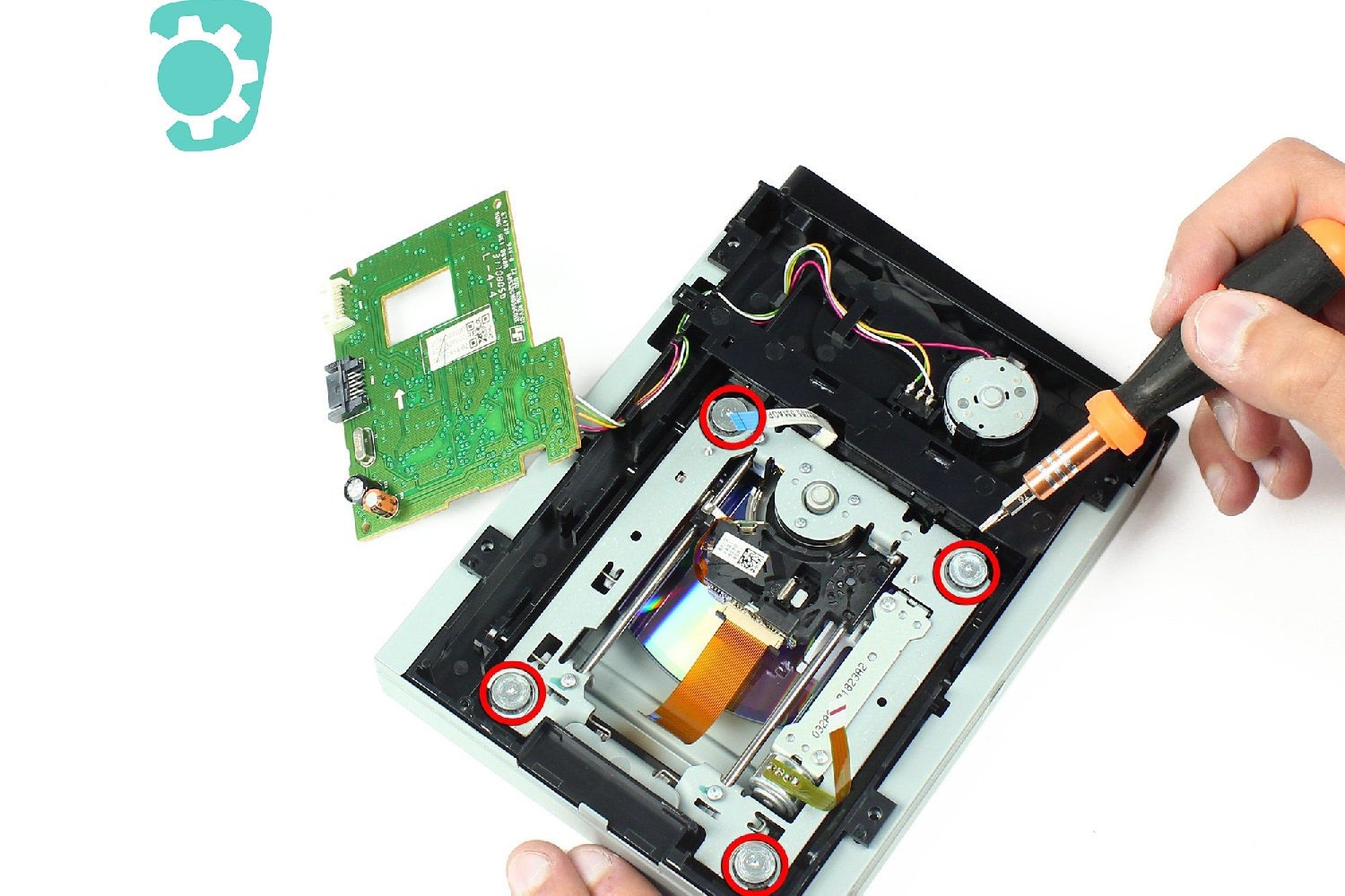 Bloc optique sur Xbox 360 Slim photo 1