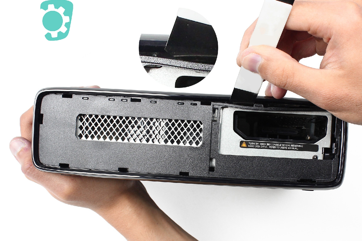 Bloc optique sur Xbox 360 Slim photo 2