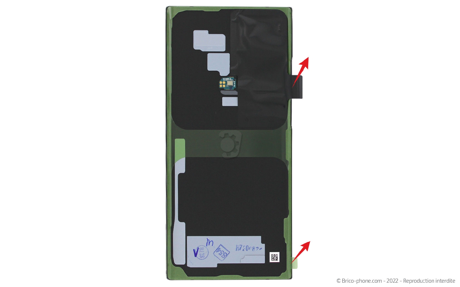 Comment changer la vitre arrière sur Galaxy Note 20 Ultra 5G photo 1