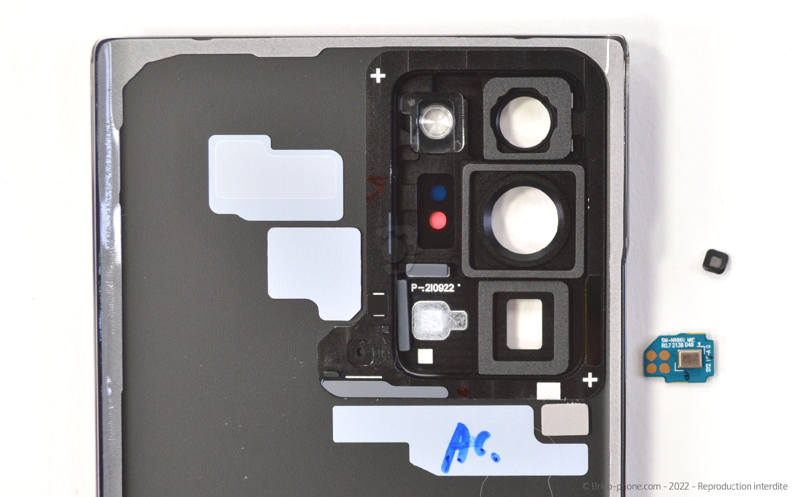 Comment changer la vitre arrière sur Galaxy Note 20 Ultra 5G photo 3