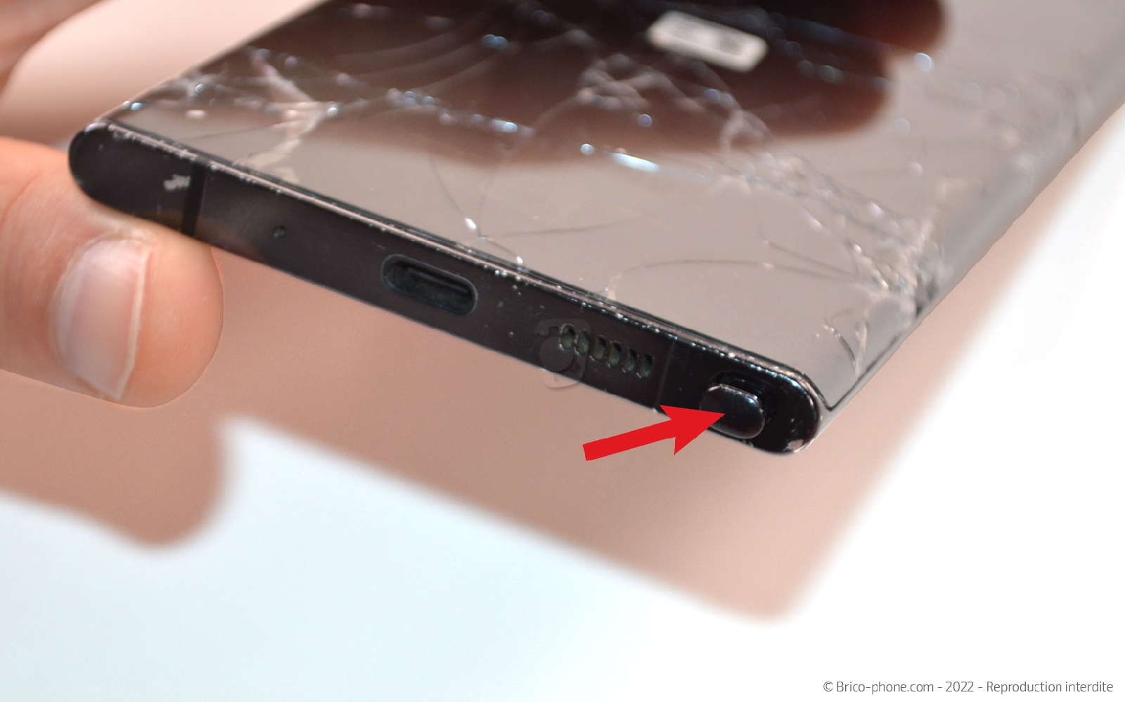 Comment changer la vitre arrière sur Galaxy Note 20 Ultra 5G photo 1