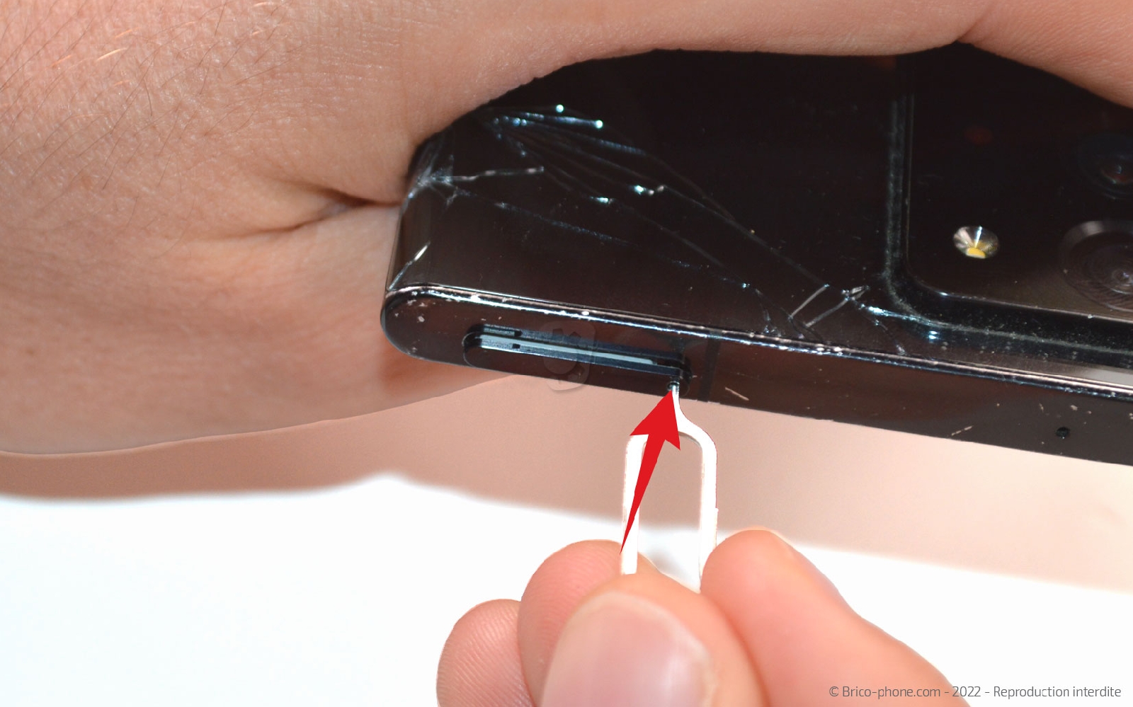 Comment changer la vitre arrière sur Galaxy Note 20 Ultra 5G photo 3