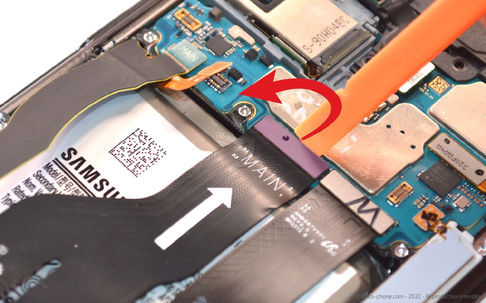 Comment changer le connecteur de charge sur Galaxy Note 20 Ultra 5G photo 2