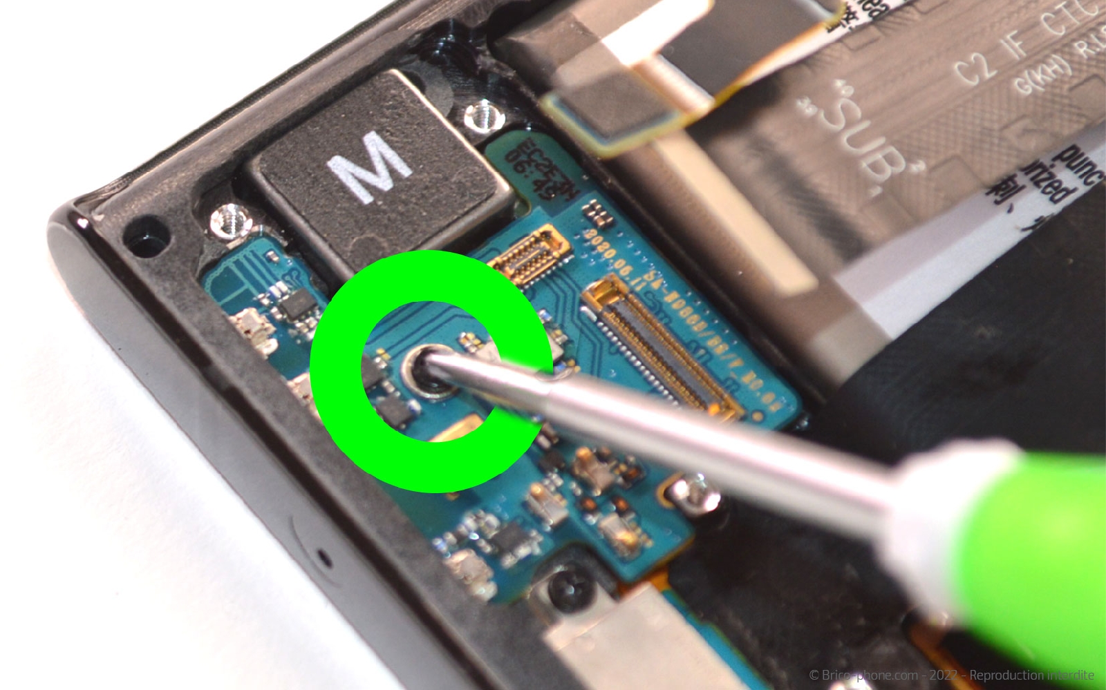 Comment changer le connecteur de charge sur Galaxy Note 20 Ultra 5G photo 2