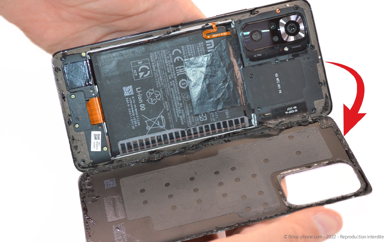 Comment changer le bloc écran  sur Redmi Note 10 Pro photo 2