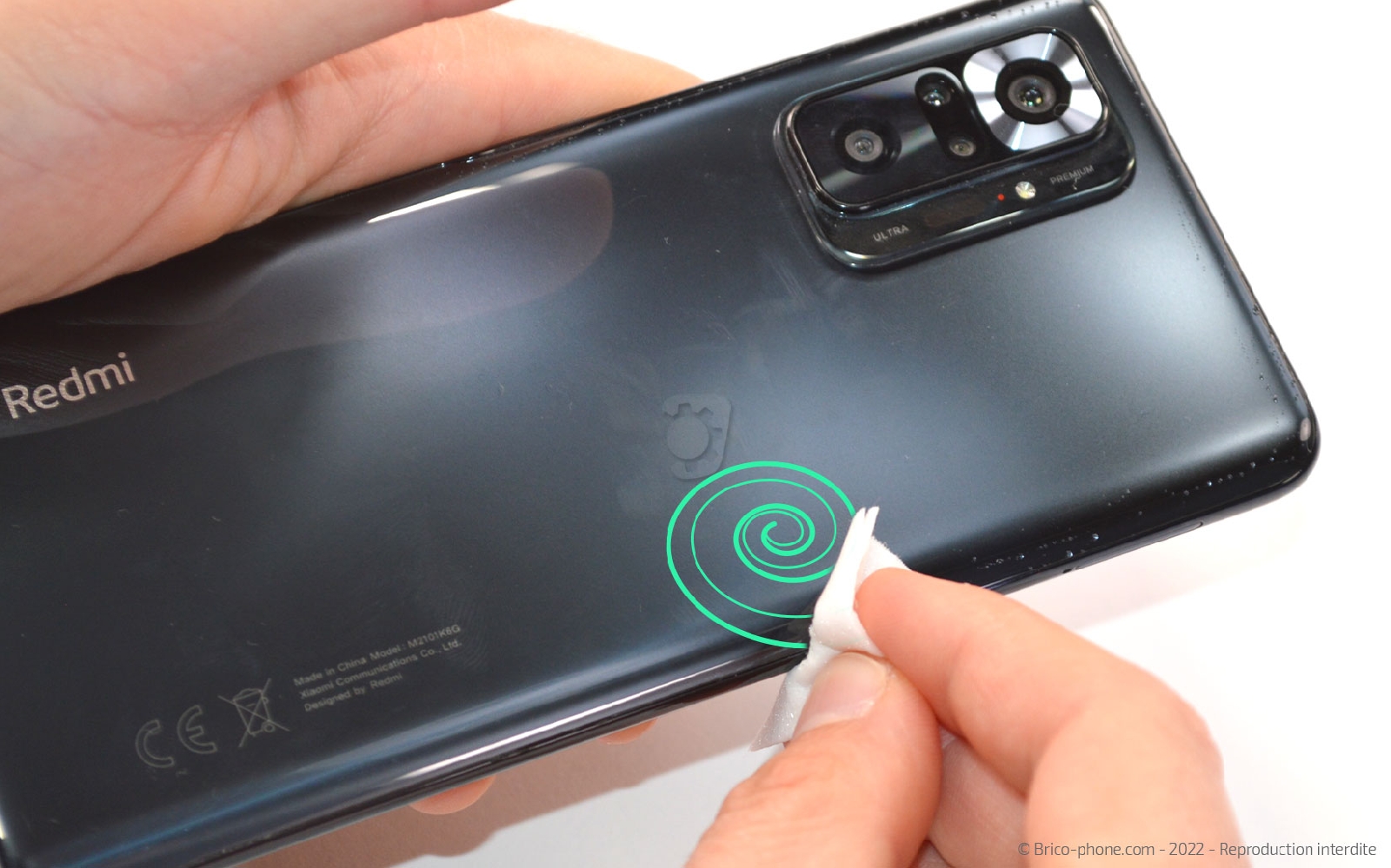 Comment changer l'écran Amoled sur Redmi Note 10 Pro photo 3