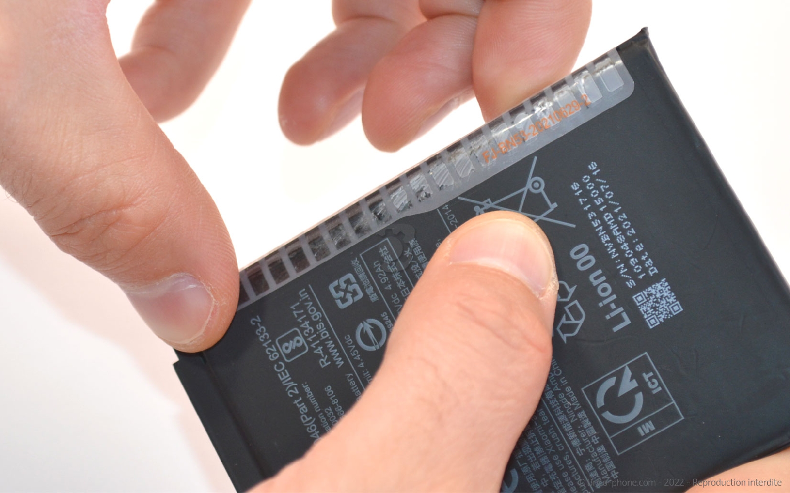 Comment changer la batterie sur Redmi Note 10 Pro photo 1