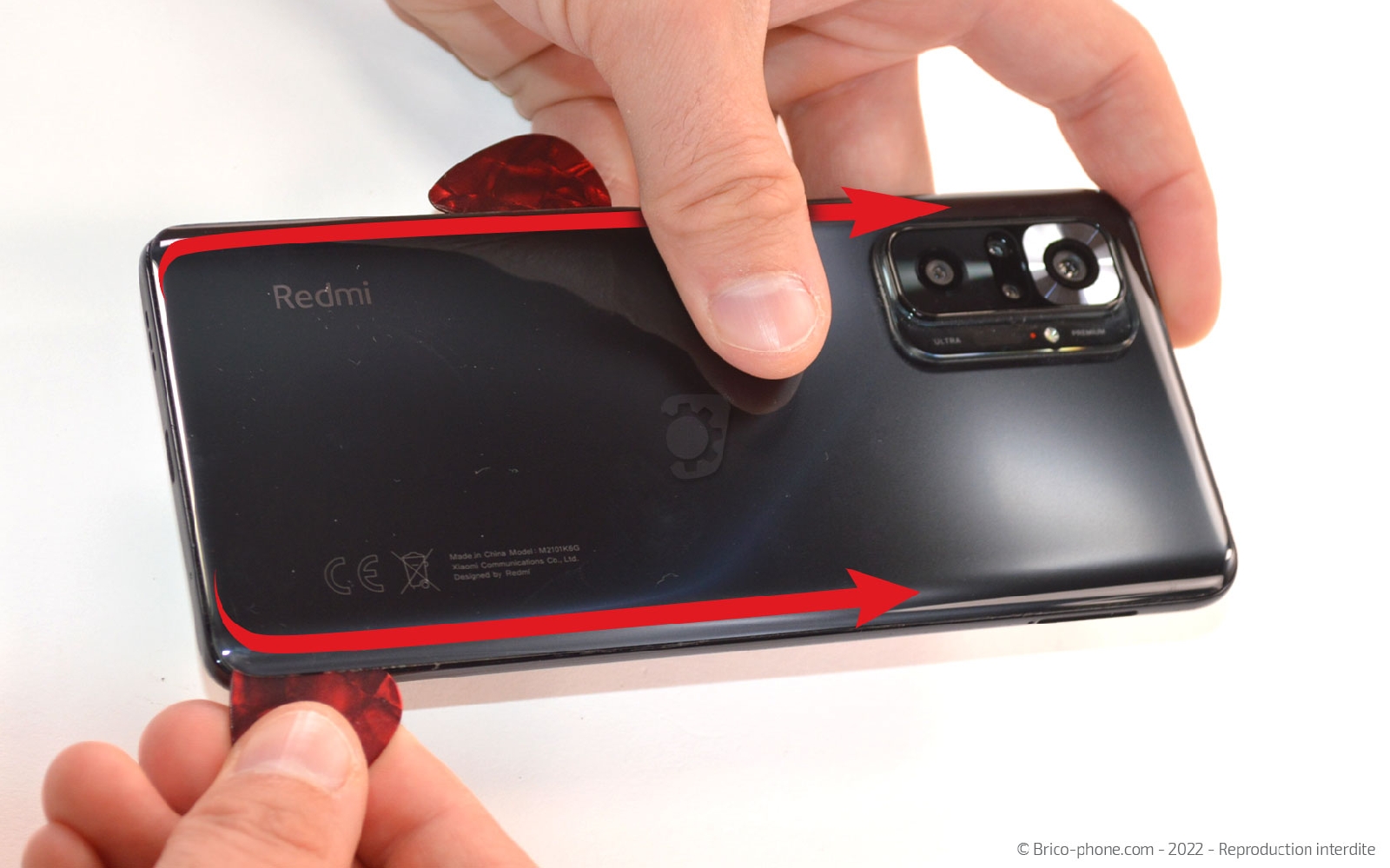 Comment remplacer le connecteur de charge sur Redmi Note 10 Pro photo 1