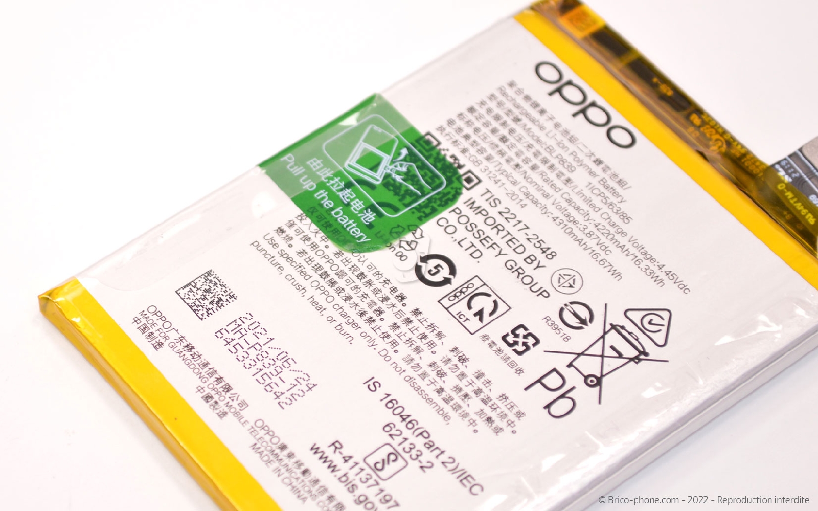 Comment changer le bloc écran  sur A94 5G photo 4