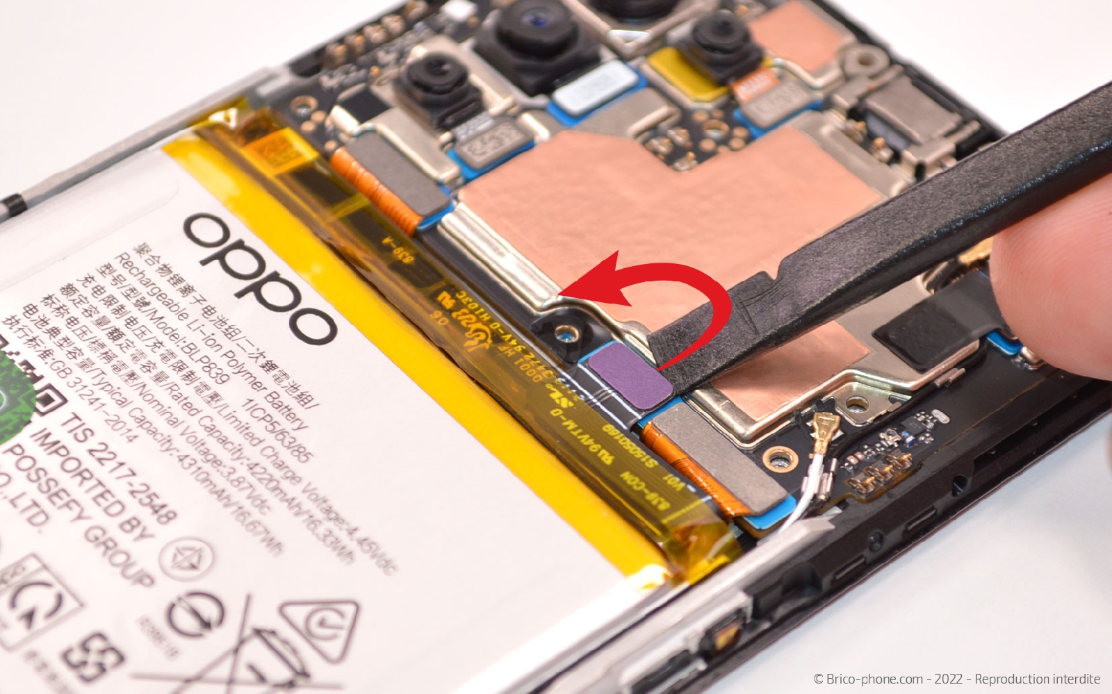 Comment changer le bloc écran  sur A94 5G photo 1