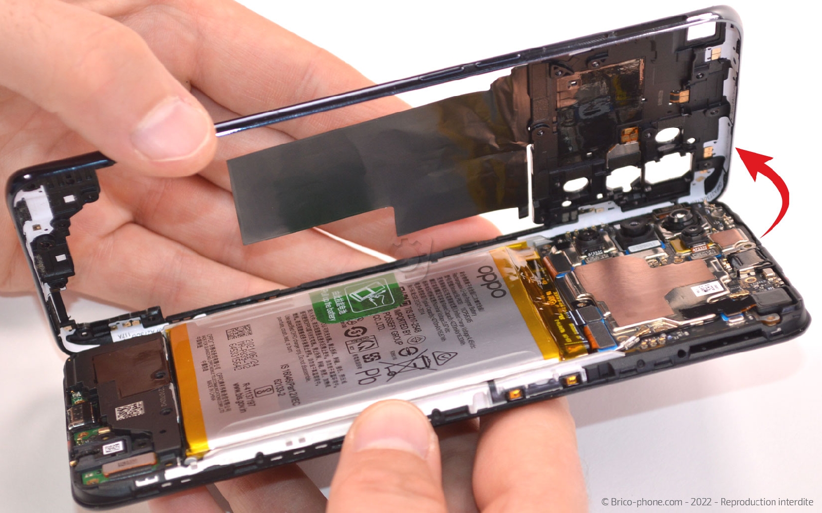 Comment changer le bloc écran  sur A94 5G photo 2