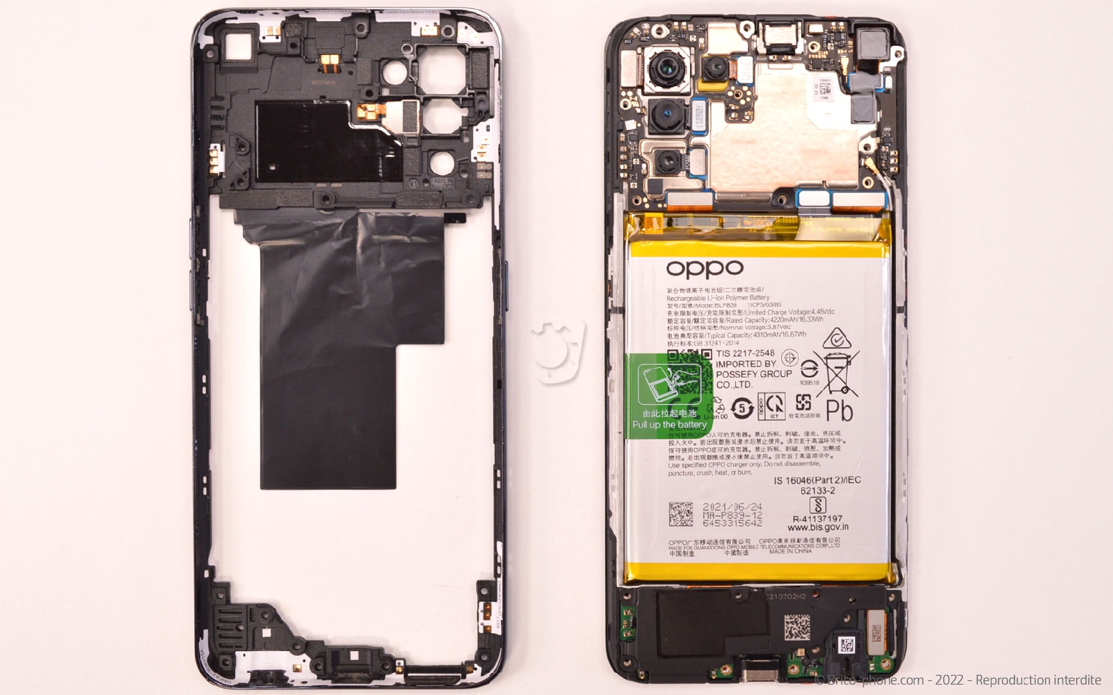 Comment changer le bloc écran  sur A94 5G photo 3