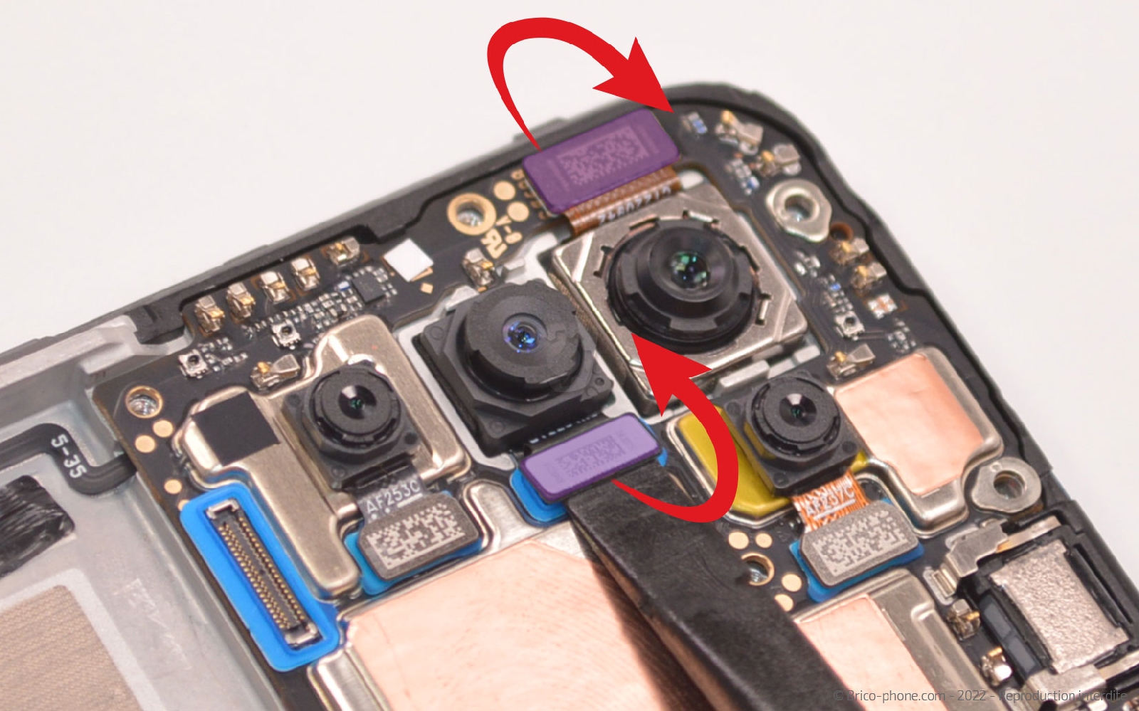 Comment changer le bloc écran  sur A94 5G photo 1