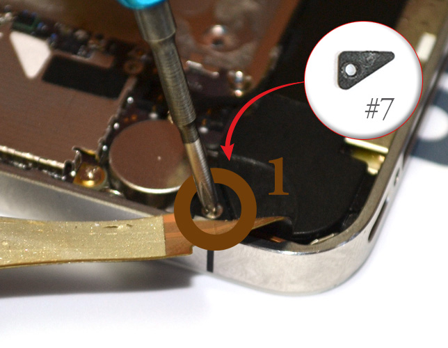 Changement de vibreur sur iPhone 4S photo 1