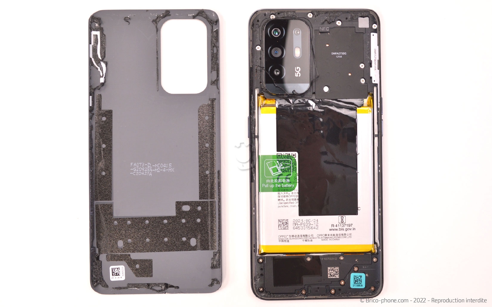 Comment changer l'écran (vitre + LCD) sur A94 5G photo 4