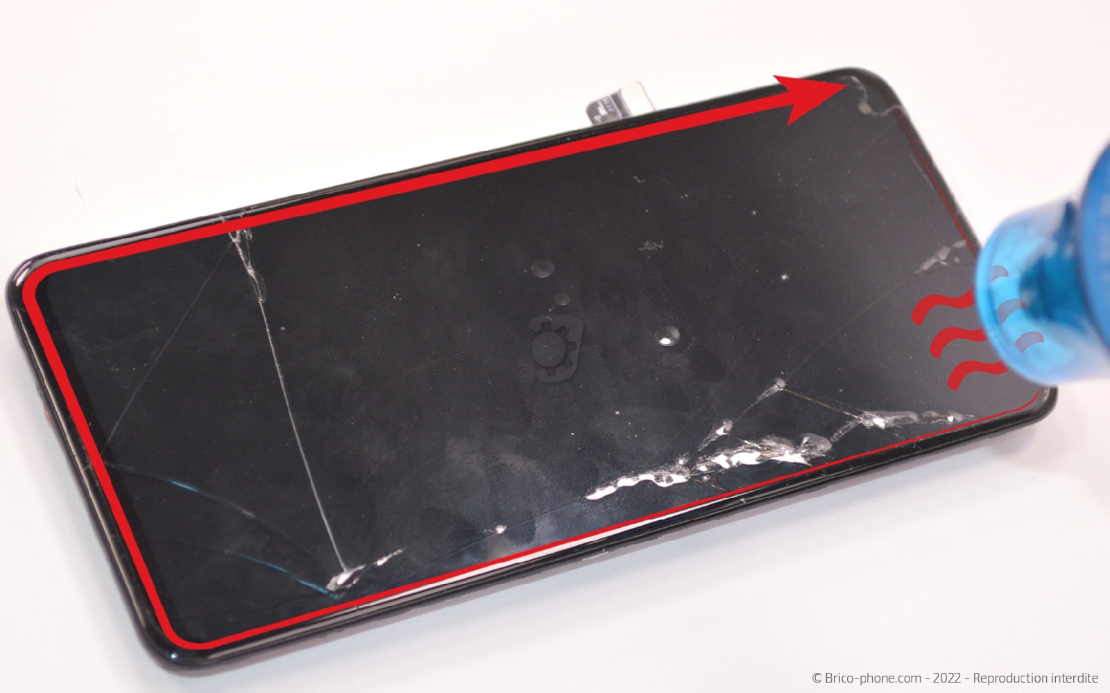 Comment changer l'écran (vitre + LCD) sur A94 5G photo 4