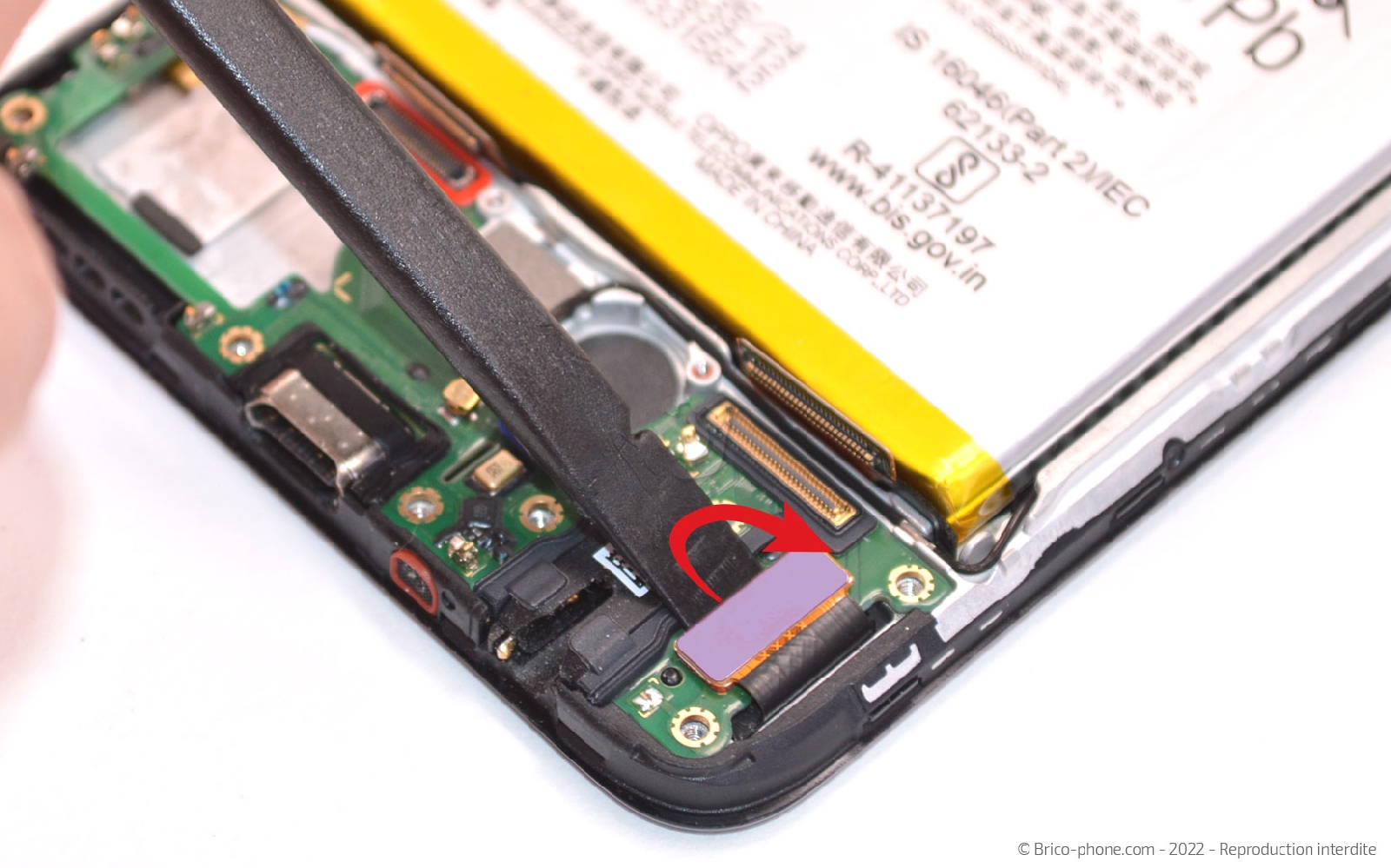 Comment changer l'écran (vitre + LCD) sur A94 5G photo 4