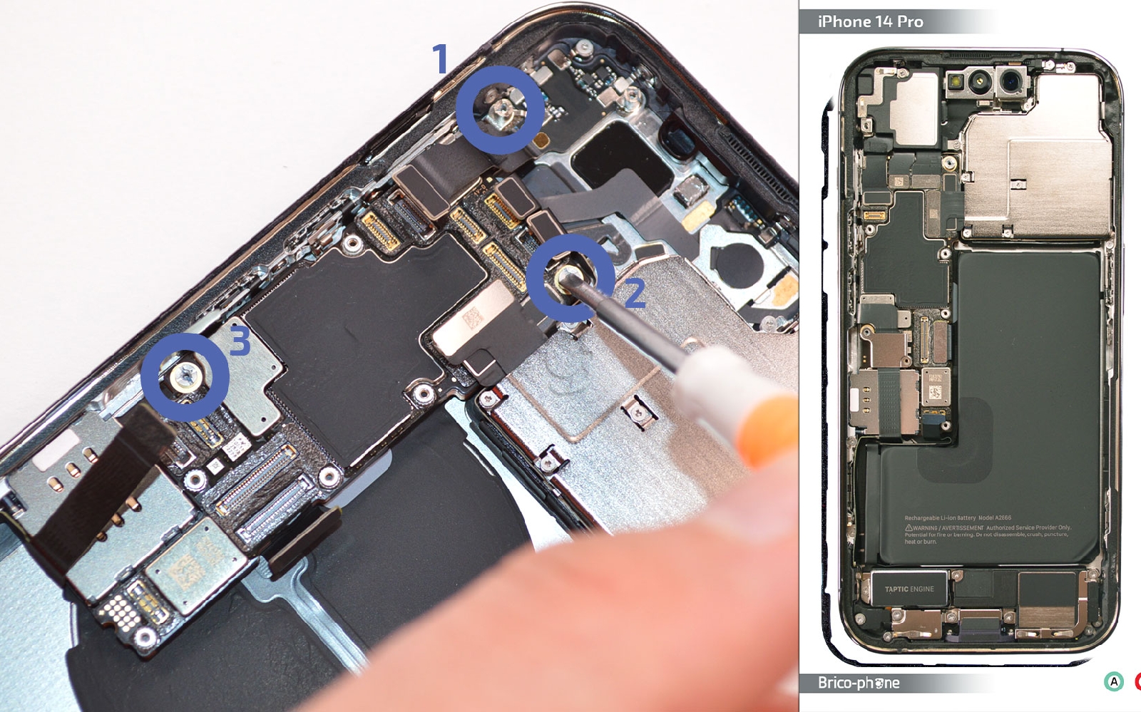  Comment changer le connecteur de charge sur iPhone 14 Pro photo 1