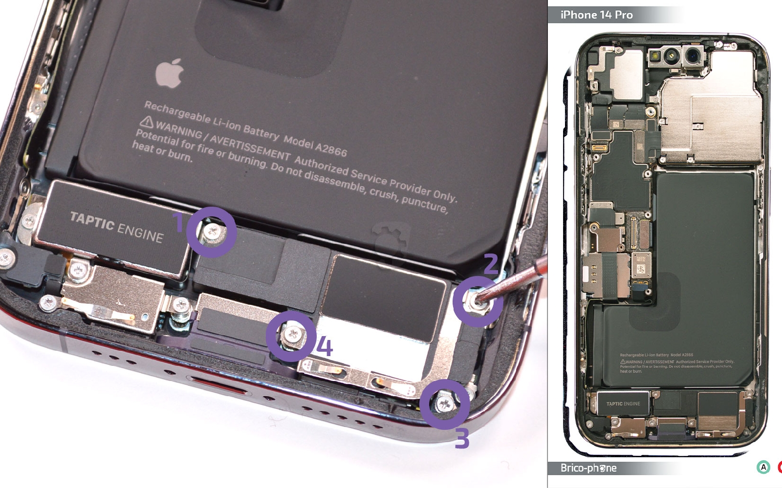 Comment changer le connecteur de charge sur iPhone 14 Pro photo 1