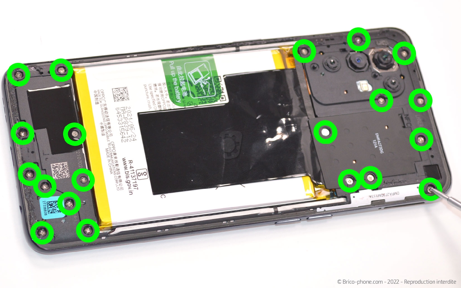 Comment changer la batterie sur A94 5G photo 1