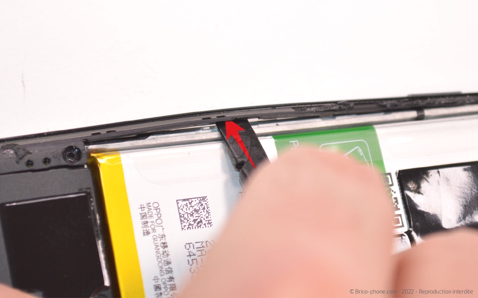 Comment changer la batterie sur A94 5G photo 2