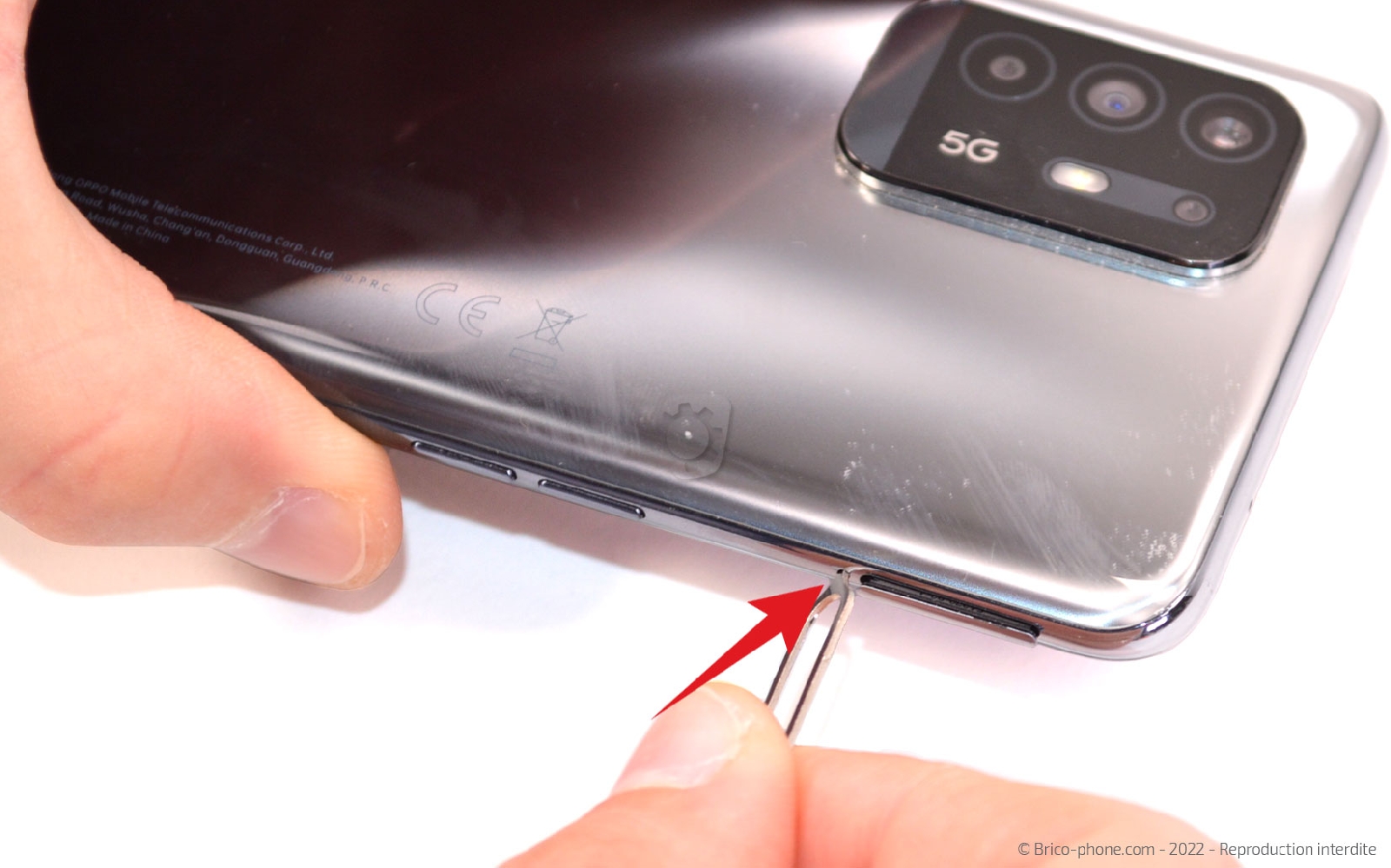 Comment changer la batterie sur A94 5G photo 1