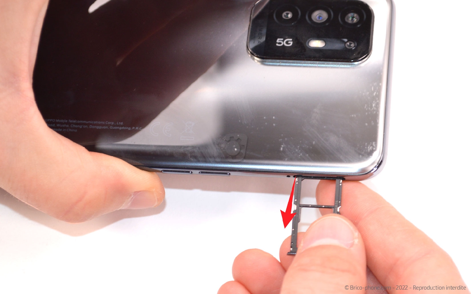 Comment changer la batterie sur A94 5G photo 2