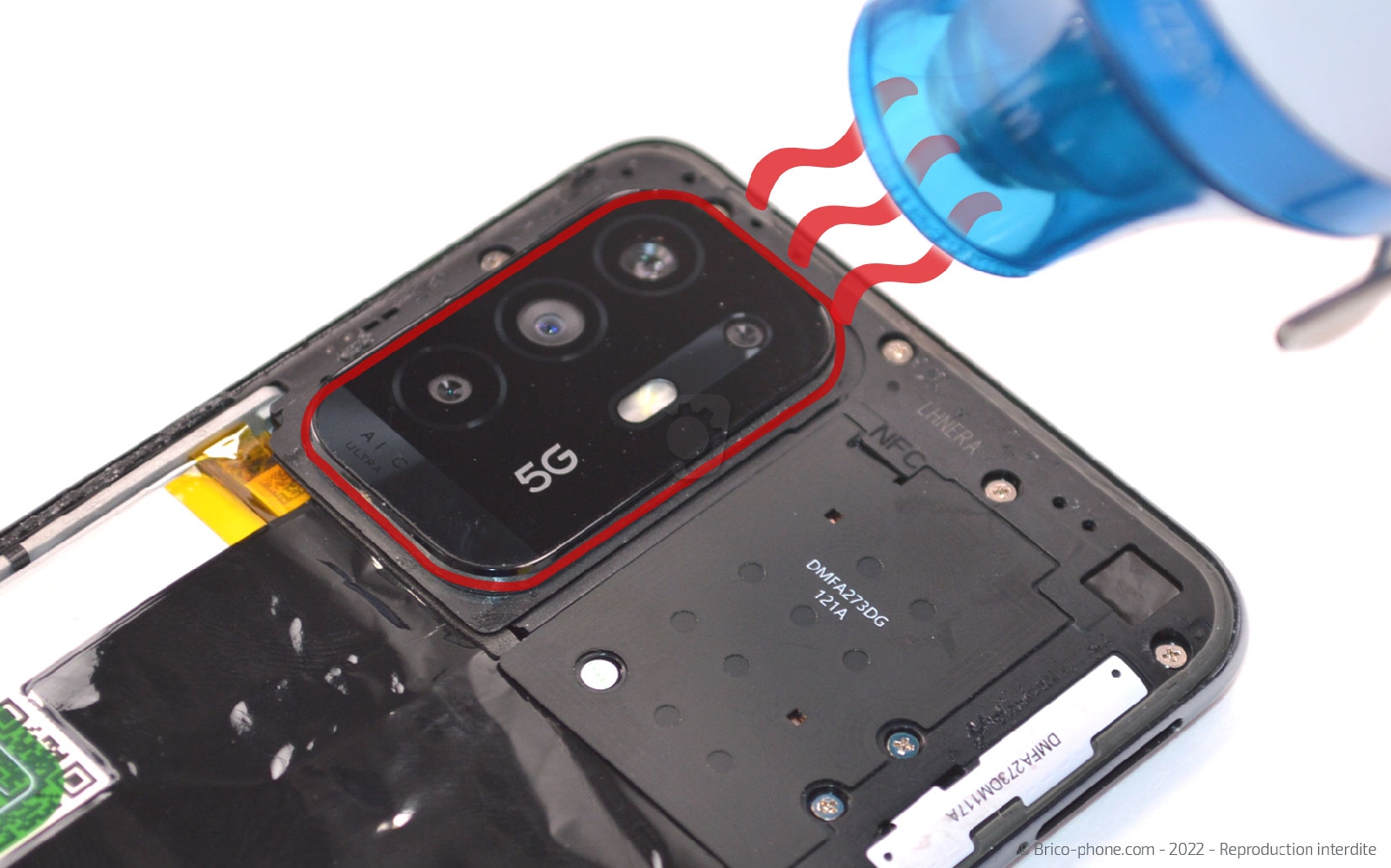 Comment changer la batterie sur A94 5G photo 1