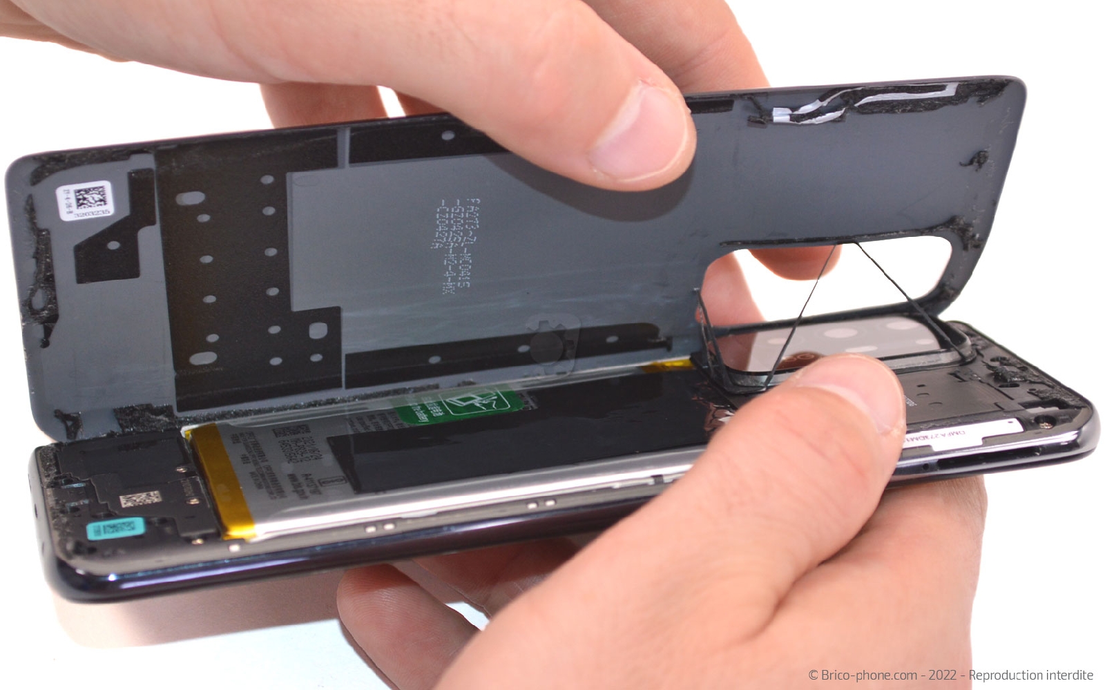 Comment remplacer le connecteur de charge sur A94 5G photo 3