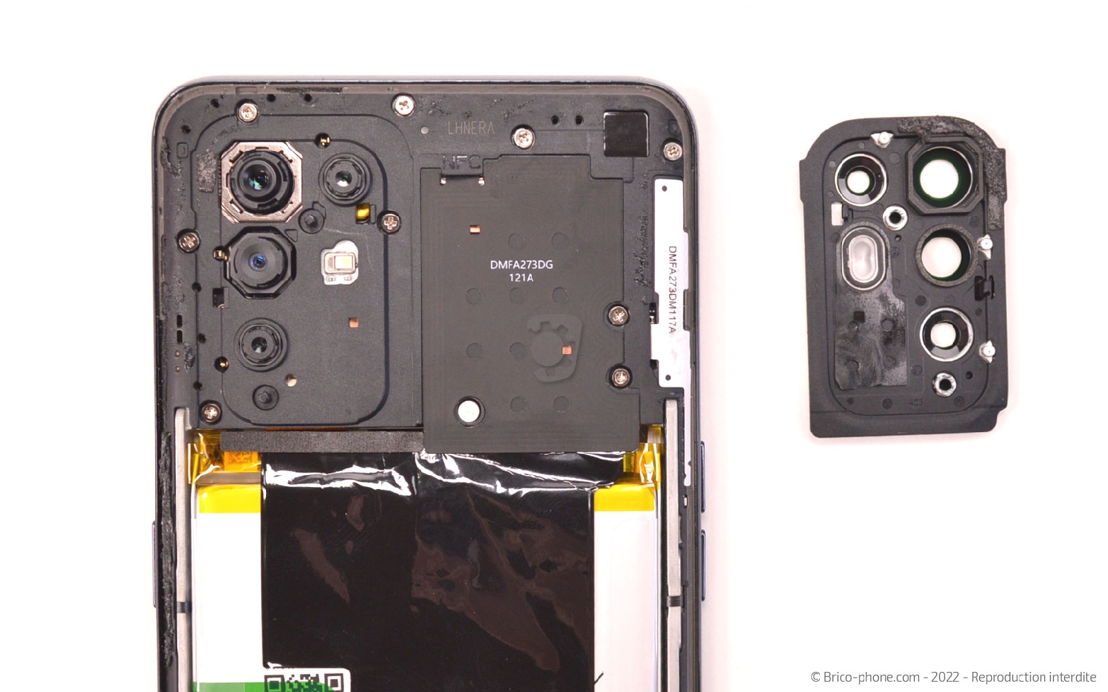 Comment remplacer le connecteur de charge sur A94 5G photo 4