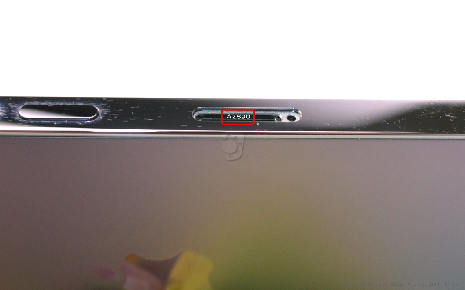 Comment changer l'écouteur de l'oreille sur iPhone 14 Pro photo 2