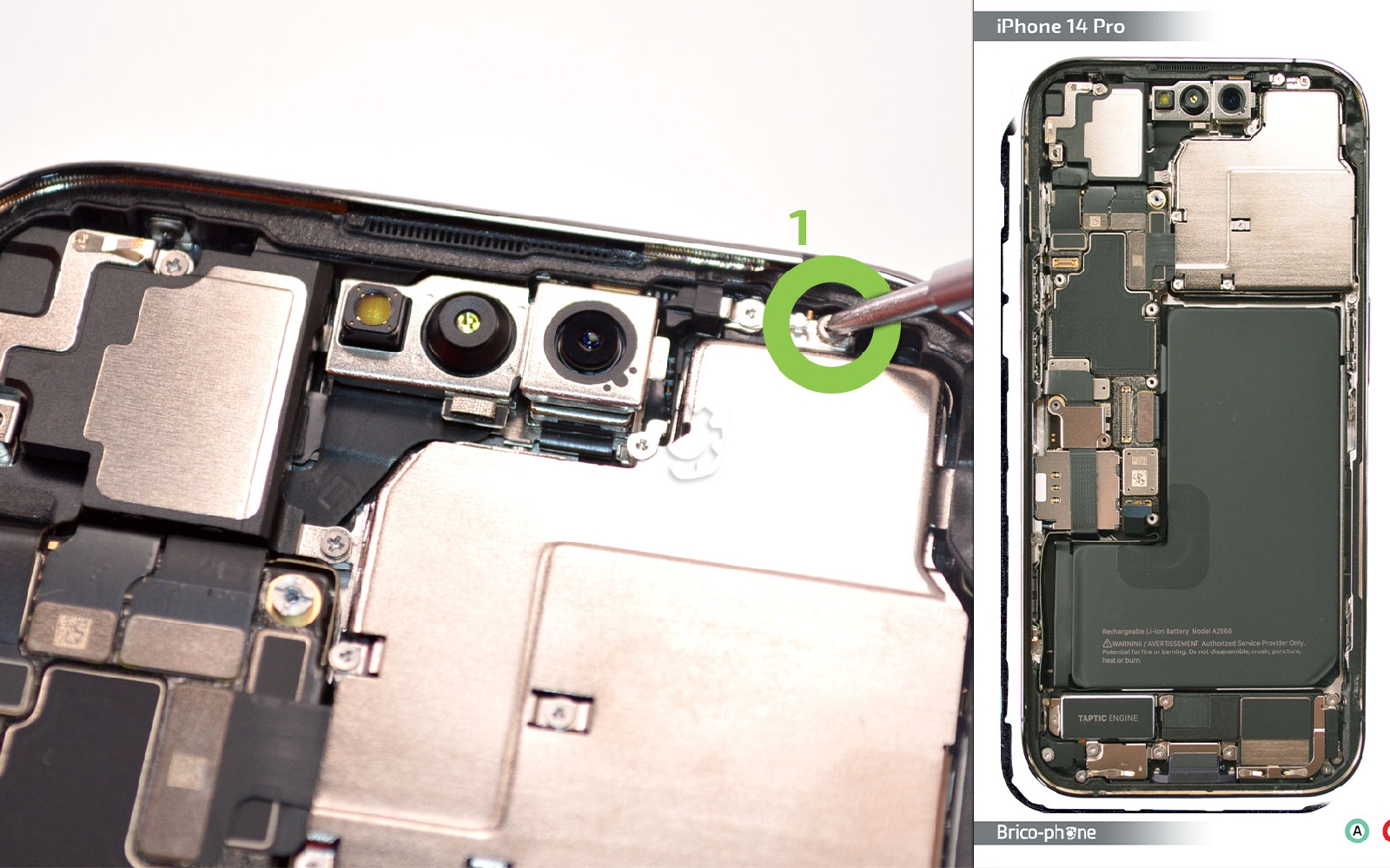 Comment changer les caméras arrière sur iPhone 14 Pro photo 1