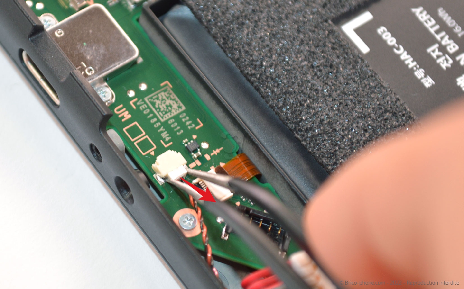 Comment changer le rail latéral sur Switch Oled photo 1