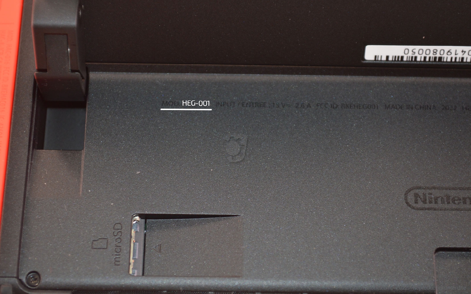 Comment changer le rail latéral sur Switch Oled photo 1