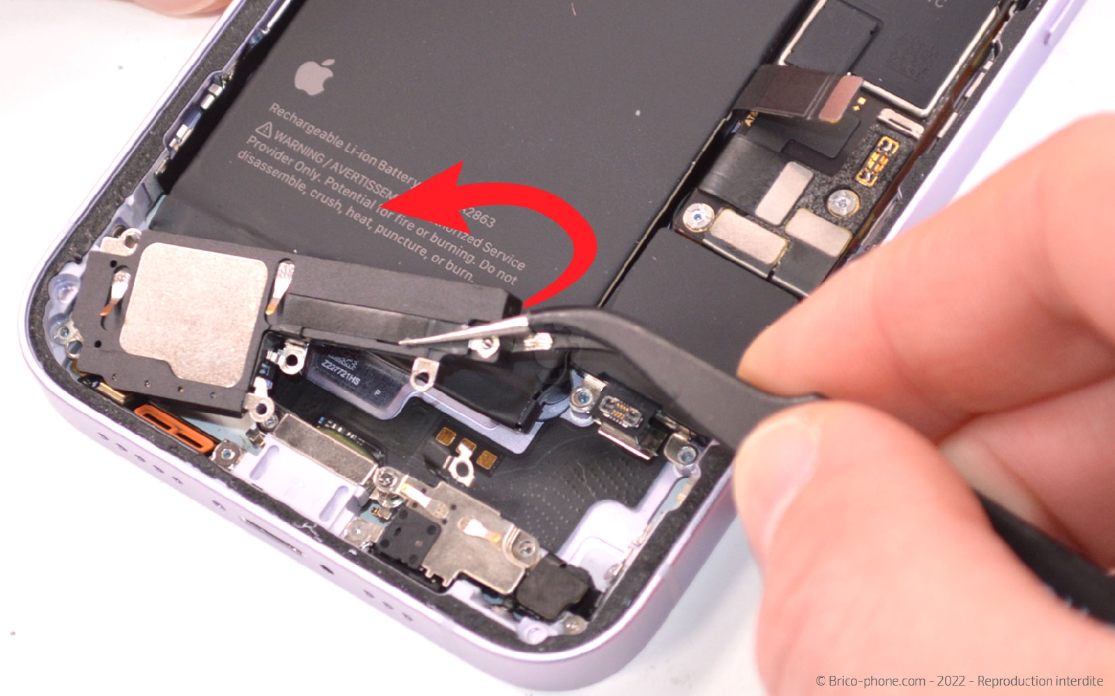 Comment changer le haut-parleur externe sur iPhone 14 photo 3