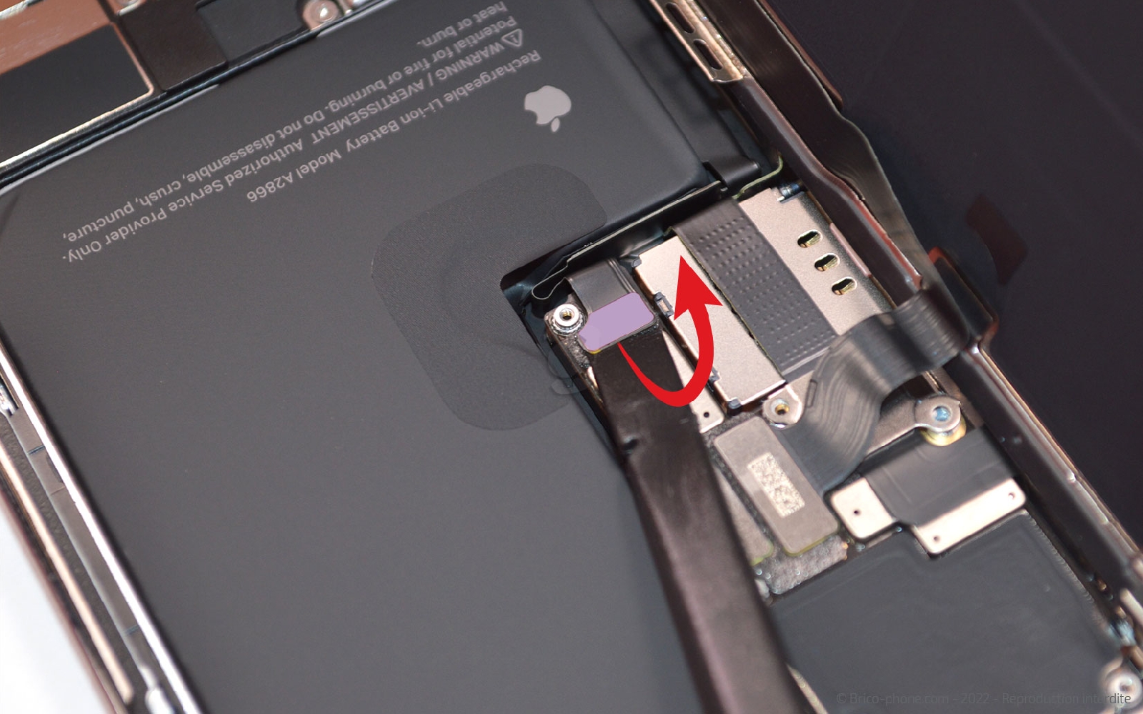 Comment changer le haut-parleur externe sur iPhone 14 Pro photo 1