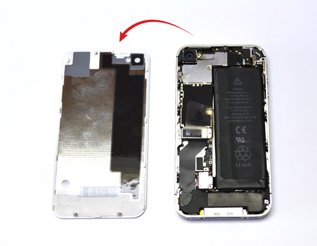 Changement de couleur sur iPhone 4S photo 1