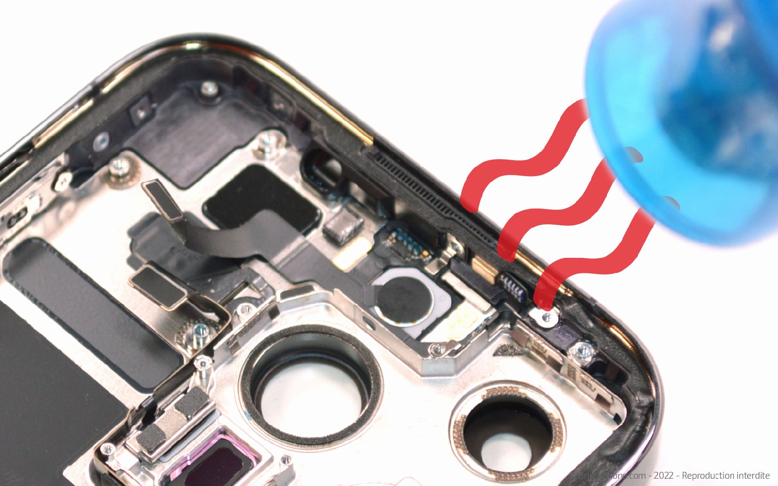 Guide de réparation sur iPhone 14 Pro photo 1