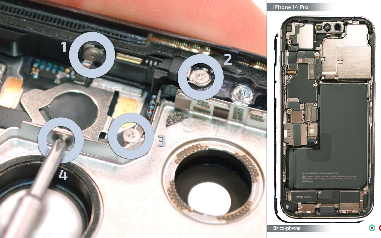 Guide de réparation sur iPhone 14 Pro photo 1