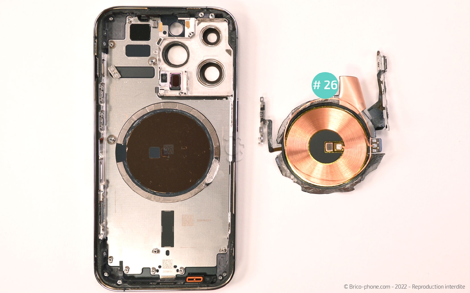 Guide de réparation sur iPhone 14 Pro photo 4