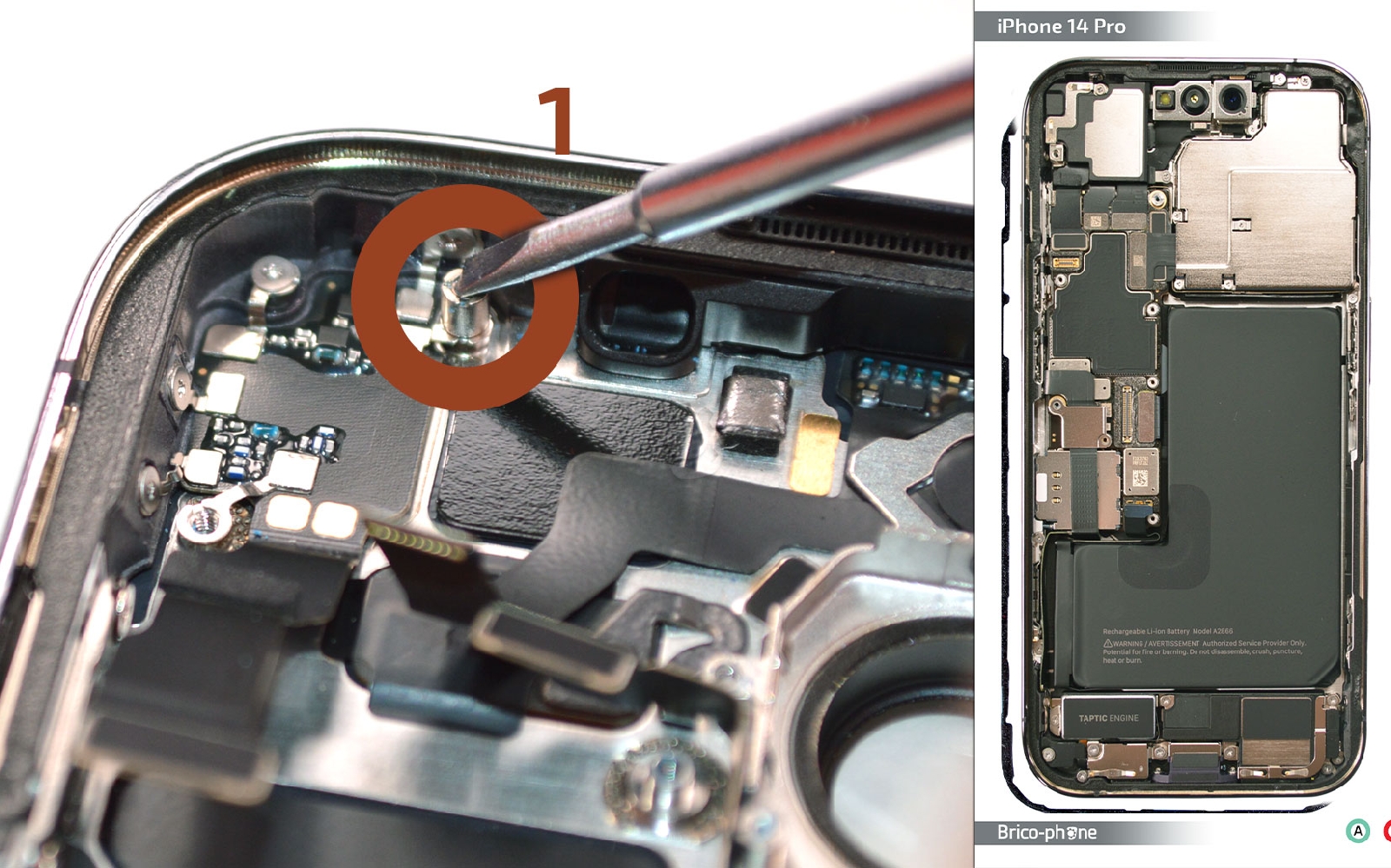 Guide de réparation sur iPhone 14 Pro photo 1
