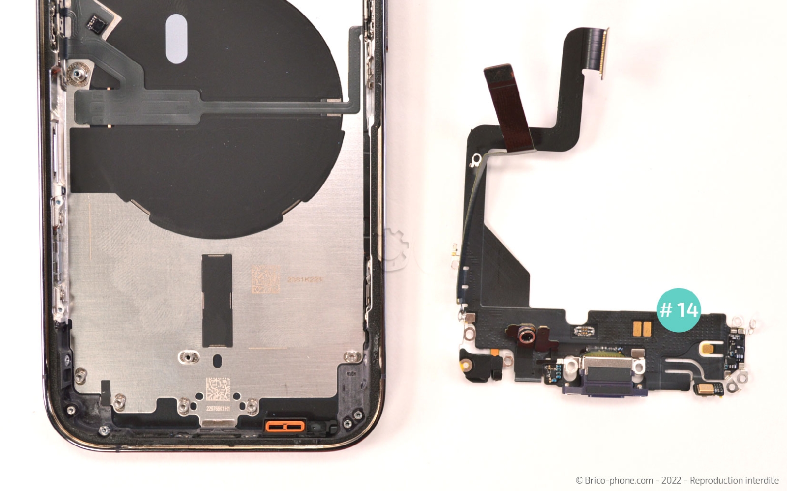 Guide de réparation sur iPhone 14 Pro photo 3