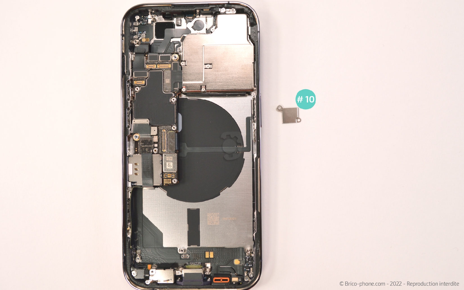 Guide de réparation sur iPhone 14 Pro photo 3